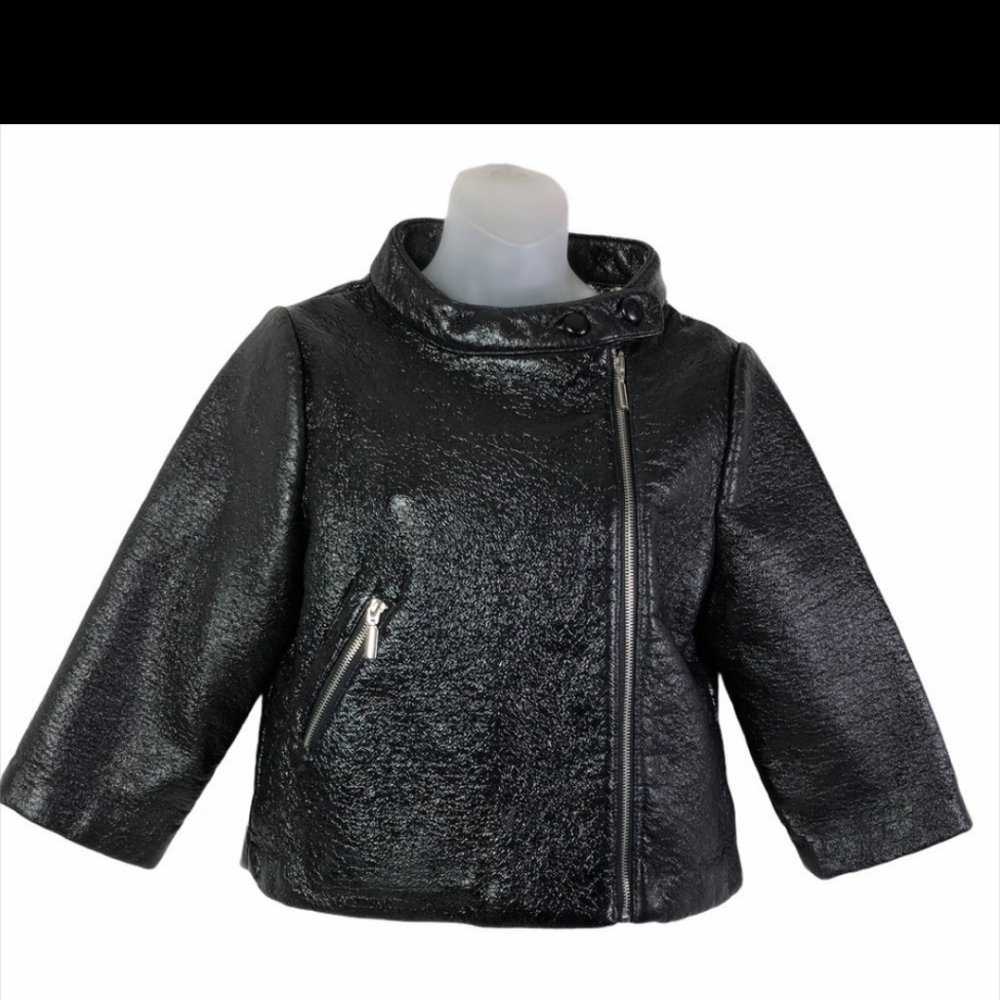 HOT 🔥 side zip crop jacket